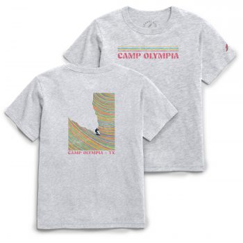 Camp Olympia T-shirt with wakeboarder